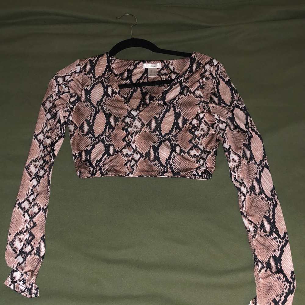 Sexy crop top perfect for night out